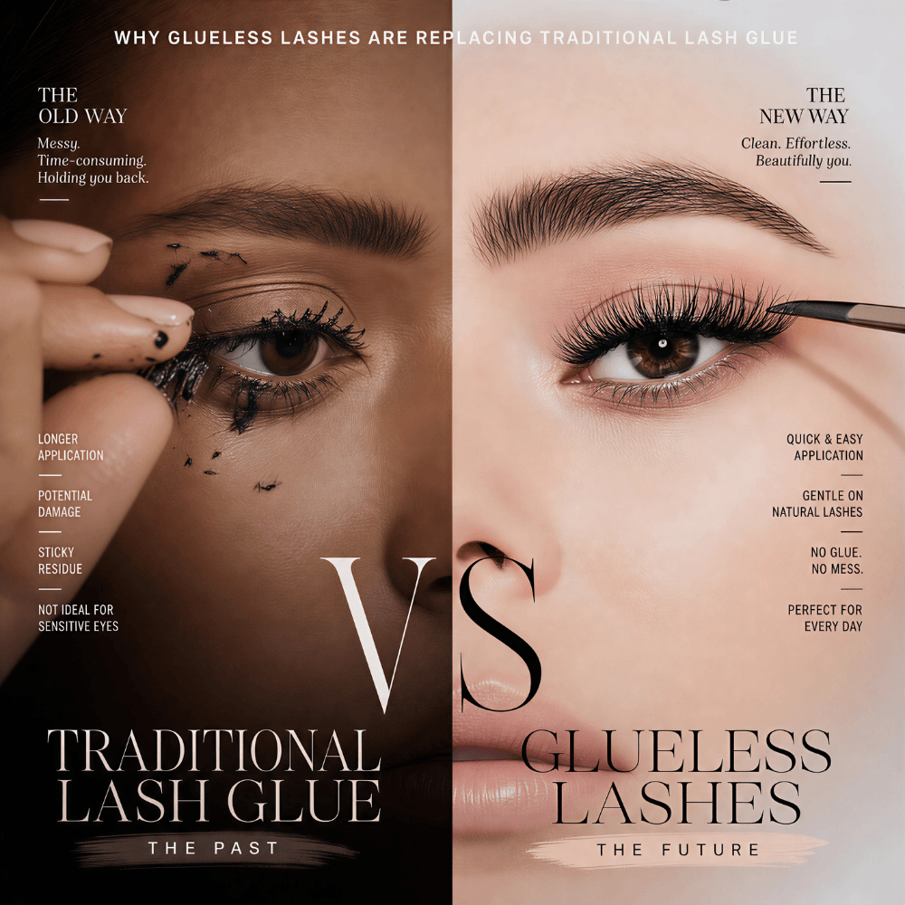 Why Glueless Lashes Are Replacing Traditional Lash Glue