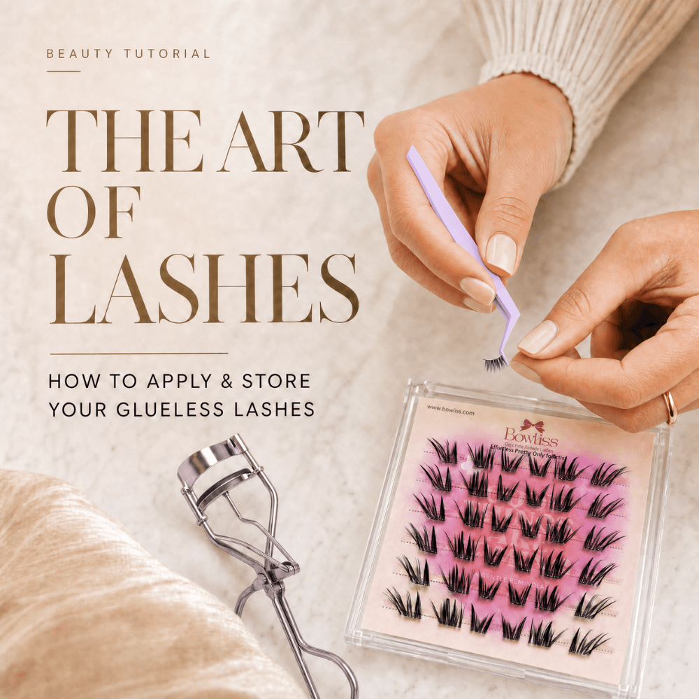 How to Apply & Store Your Glueless Lashes