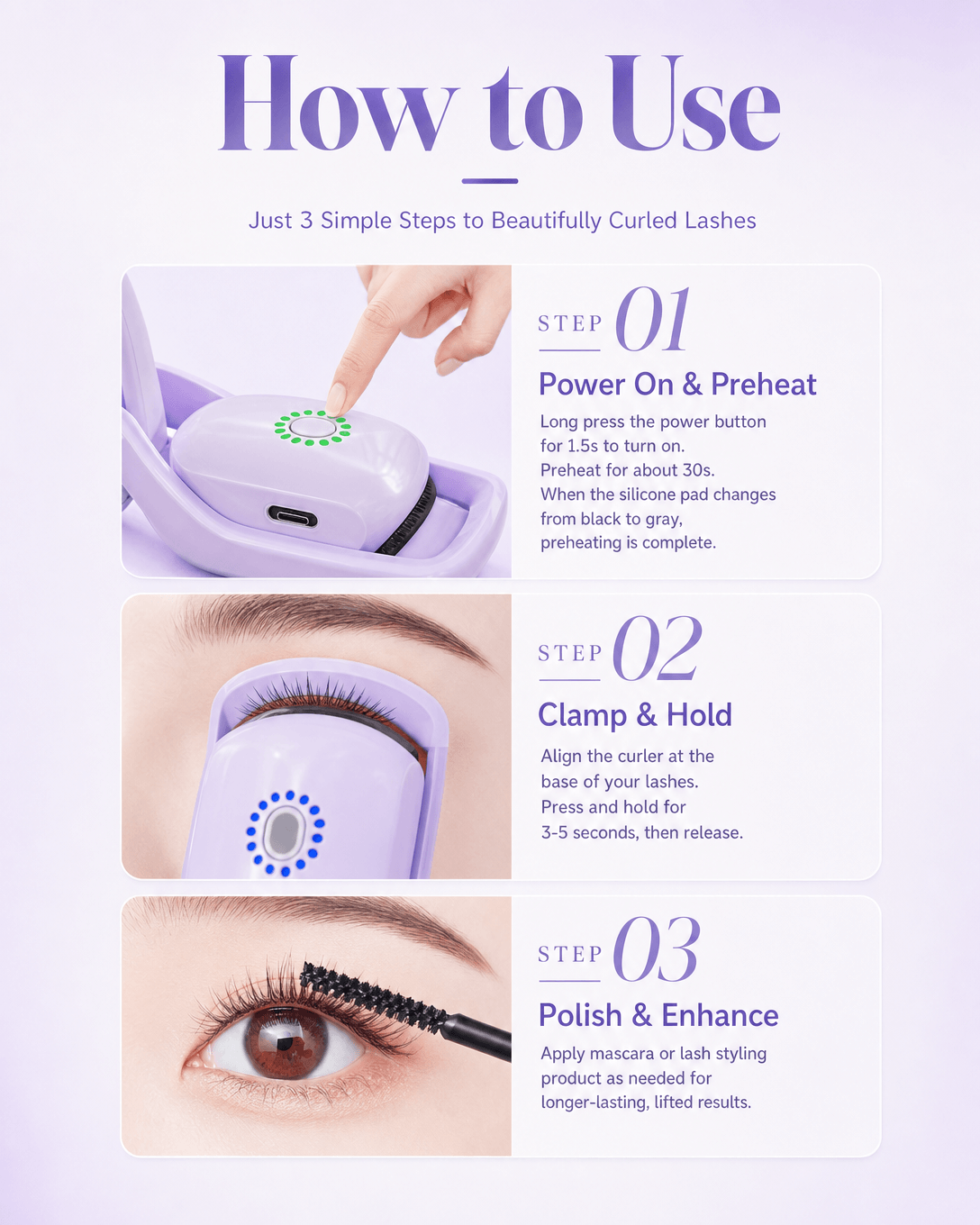 Bowliss™ Heated Lash Curler Pro