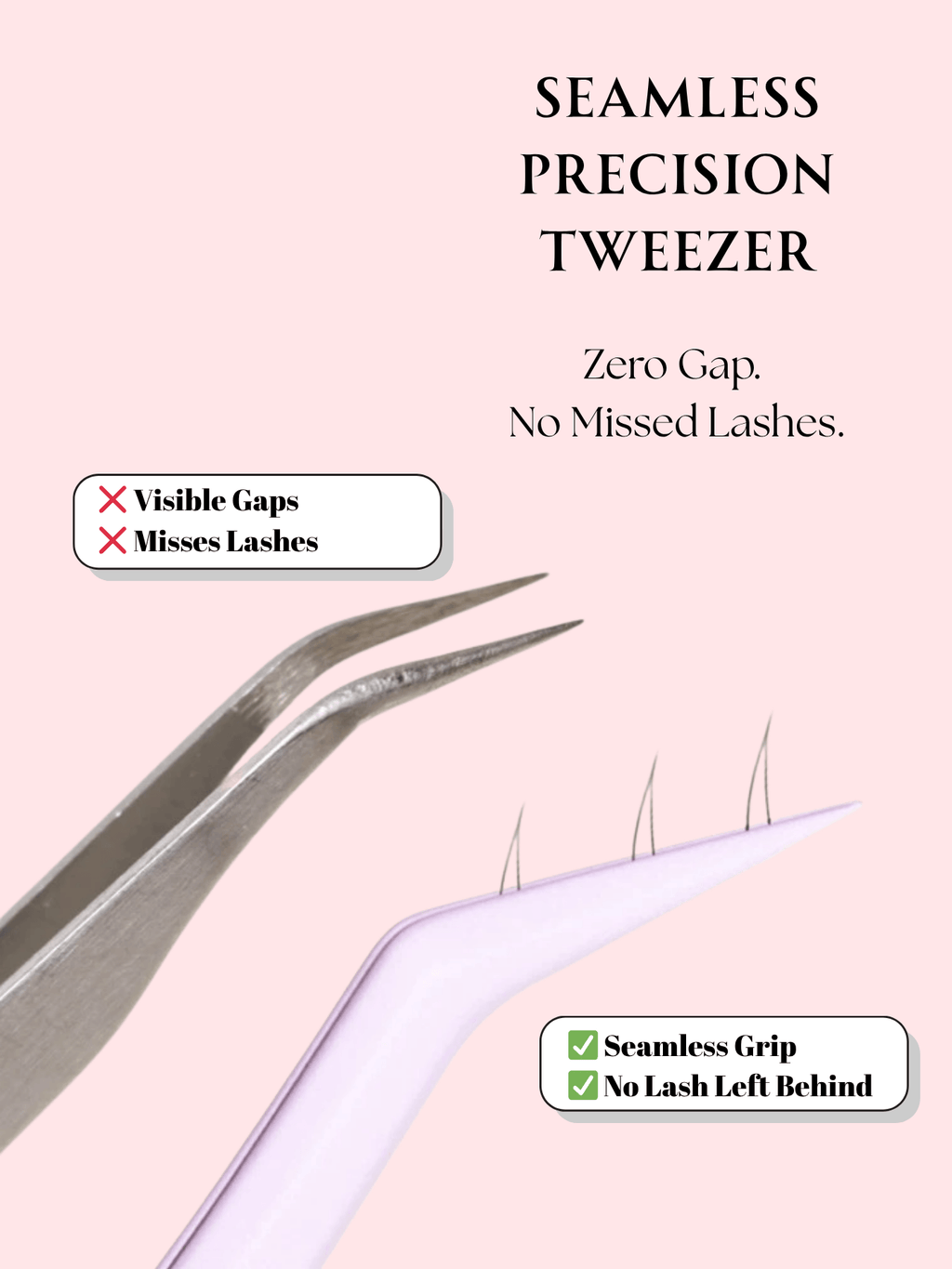 Non-Stick Lash Applicator Tweezer