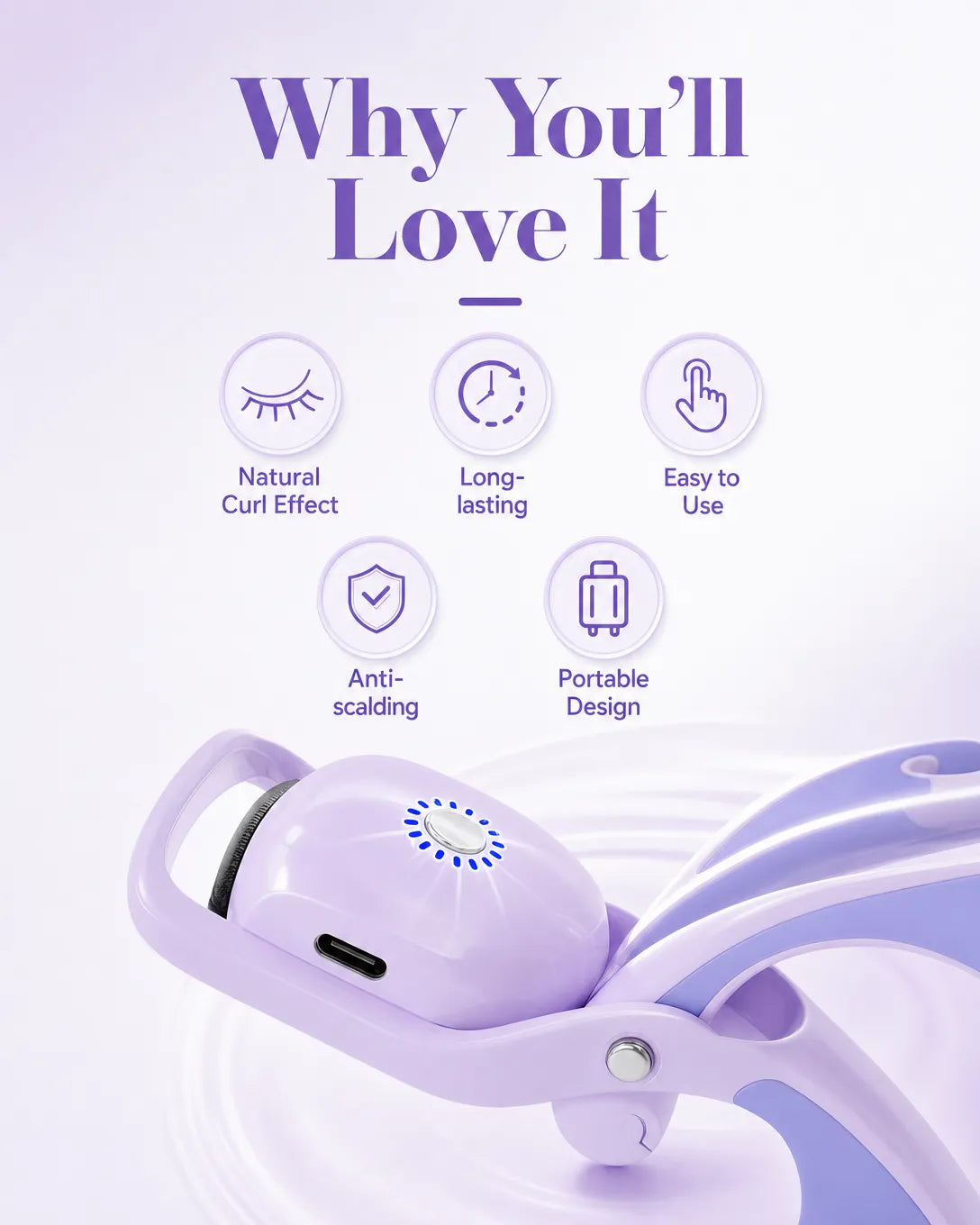 Bowliss™ Heated Lash Curler Pro