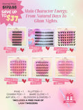 August Limited: Main Character Set | 6 Pairs+1 Tweezers